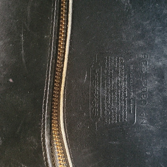 Vintage COACH Black Crosby Crossbody Leather Bag - Picture 14 of 16